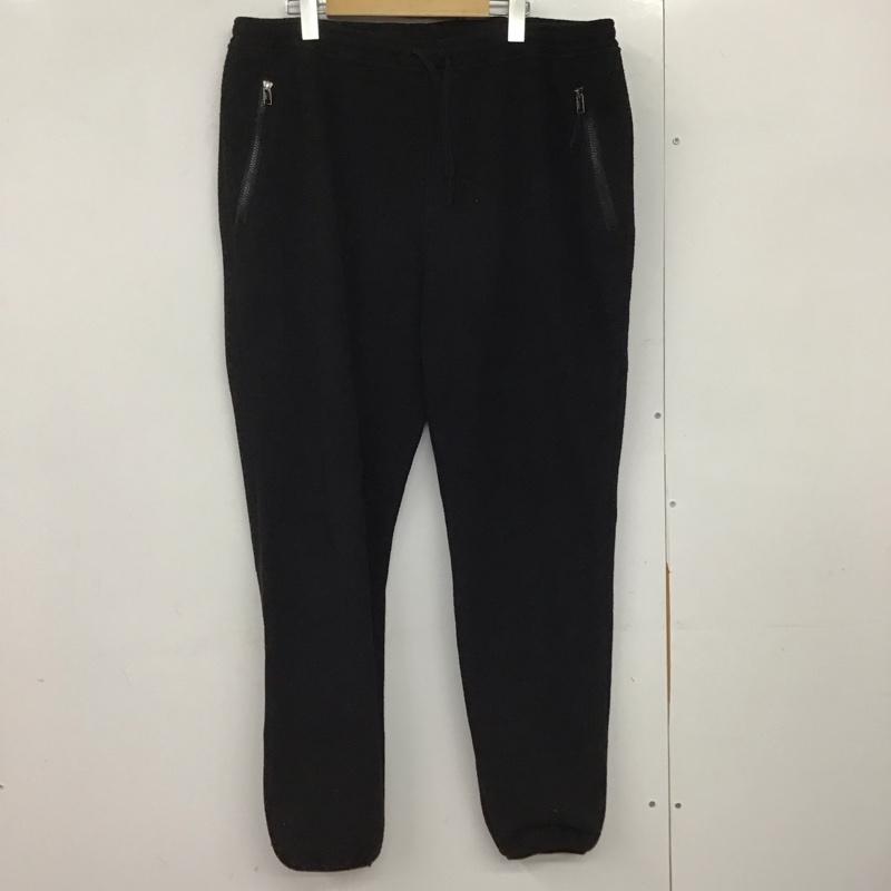 パタゴニア patagonia パンツ ワークパンツ、ペインターパンツ 21665 シンチラパンツ ワイドパンツ フリースパンツ XL ロゴ、文字 黒 / ブラック /  メンズ USED 古着 中古 10151316