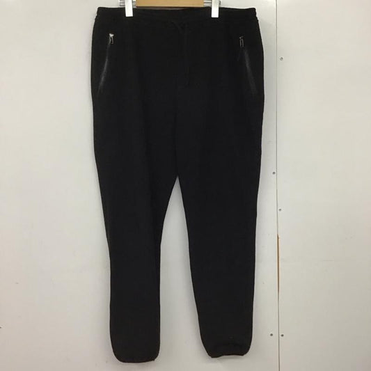 パタゴニア patagonia パンツ ワークパンツ、ペインターパンツ 21665 シンチラパンツ ワイドパンツ フリースパンツ XL ロゴ、文字 黒 / ブラック /  メンズ USED 古着 中古 10151316