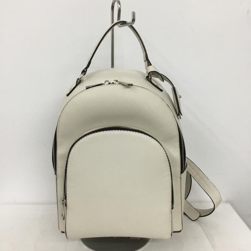 ザラベーシック ZARA BASIC リュックサック、デイパック リュックサック、デイバッグ 無地 アイボリー / アイボリー /  レディース USED 古着 中古 10151318