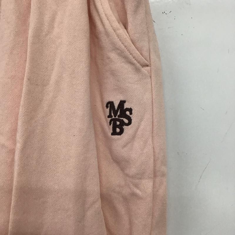 マイシュガーベイブ My Sugar Babe パンツ ワークパンツ、ペインターパンツ スウェットパンツ ワイドパンツ カジュアルパンツ S ロゴ、文字 桃 / ピンク /  メンズ USED 古着 中古 10151319