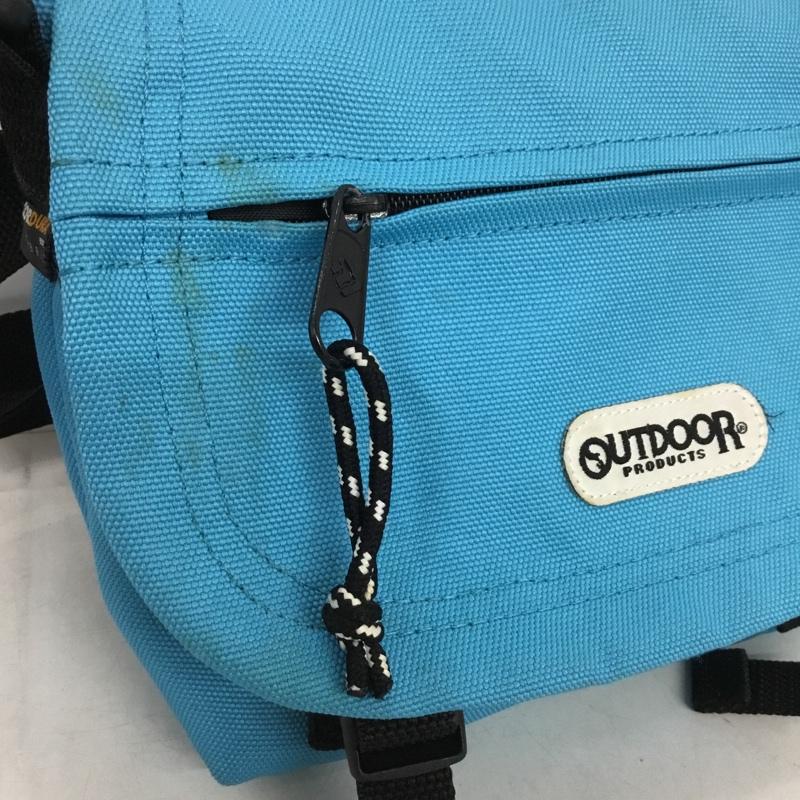 アウトドア OUTDOOR ショルダーバッグ ショルダーバッグ ミニショルダーバッグ ロゴ、文字 水色 / ライトブルー /  メンズ USED 古着 中古 10151320