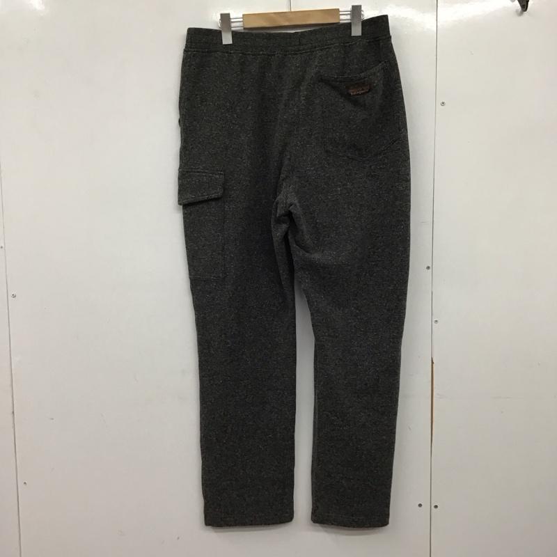 パタゴニア patagonia パンツ ワークパンツ、ペインターパンツ 21720sp23 スウェットパンツ L ロゴ、文字 ダークグレー / ダークグレー /  メンズ USED 古着 中古 10151322