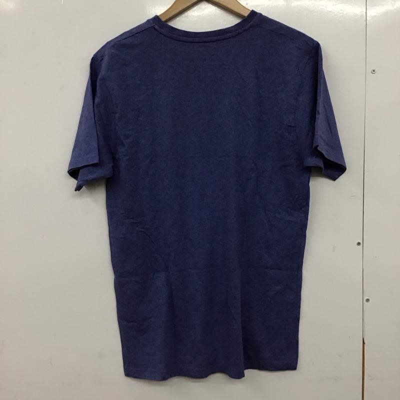 ポロラルフローレン POLO RALPH LAUREN Tシャツ 半袖 半袖カットソー プリントTシャツ クルーネックカットソー L ロゴ、文字 青 / ブルー /  メンズ USED 古着 中古 10151343