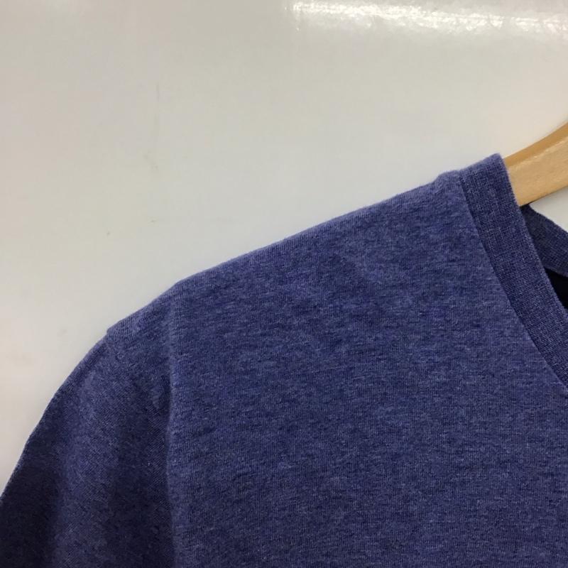 ポロラルフローレン POLO RALPH LAUREN Tシャツ 半袖 半袖カットソー プリントTシャツ クルーネックカットソー L ロゴ、文字 青 / ブルー /  メンズ USED 古着 中古 10151343