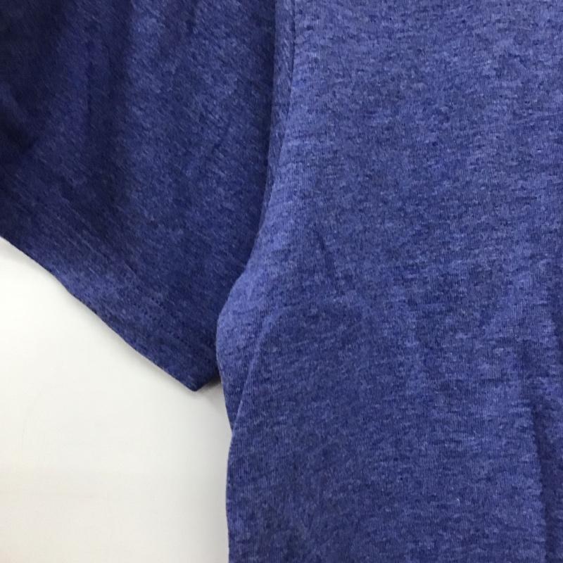 ポロラルフローレン POLO RALPH LAUREN Tシャツ 半袖 半袖カットソー プリントTシャツ クルーネックカットソー L ロゴ、文字 青 / ブルー /  メンズ USED 古着 中古 10151343