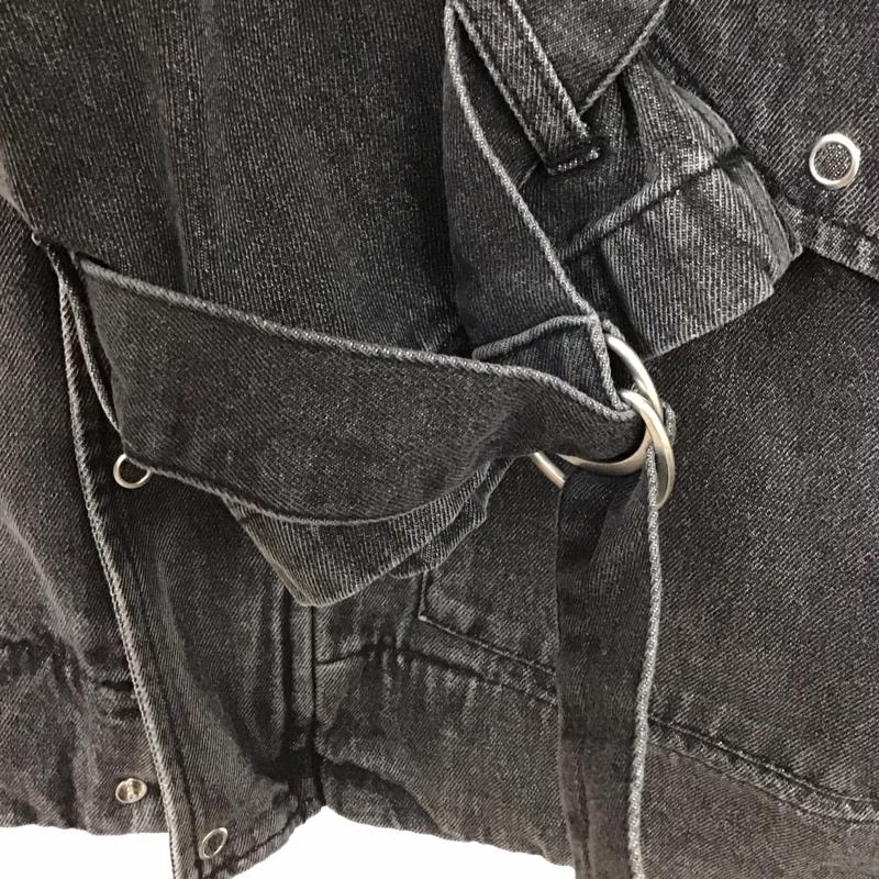 クレイル CLEL ジャケット、上着 ジャケット、ブレザー ジップアップジャケット パーカージャケット アウター S 無地 黒 / ブラック /  メンズ USED 古着 中古 10151355