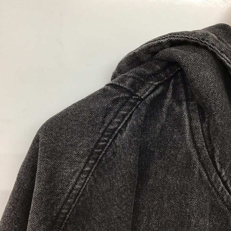 クレイル CLEL ジャケット、上着 ジャケット、ブレザー ジップアップジャケット パーカージャケット アウター S 無地 黒 / ブラック /  メンズ USED 古着 中古 10151355