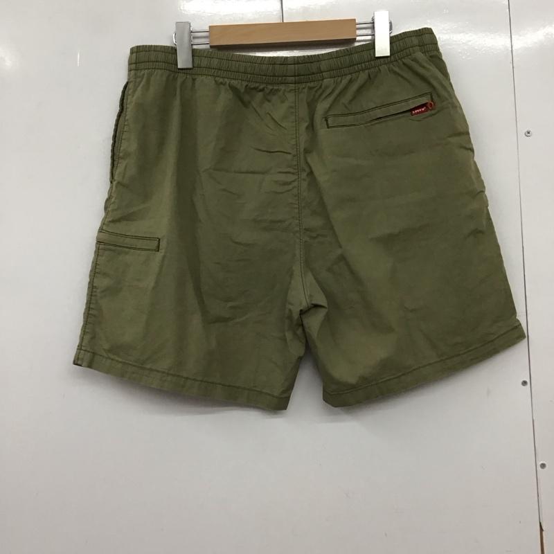 リーバイス Levi s パンツ ショートパンツ ショートパンツ ハーフパンツ カジュアルパンツ L 無地 カーキ / カーキ /  メンズ USED 古着 中古 10151357