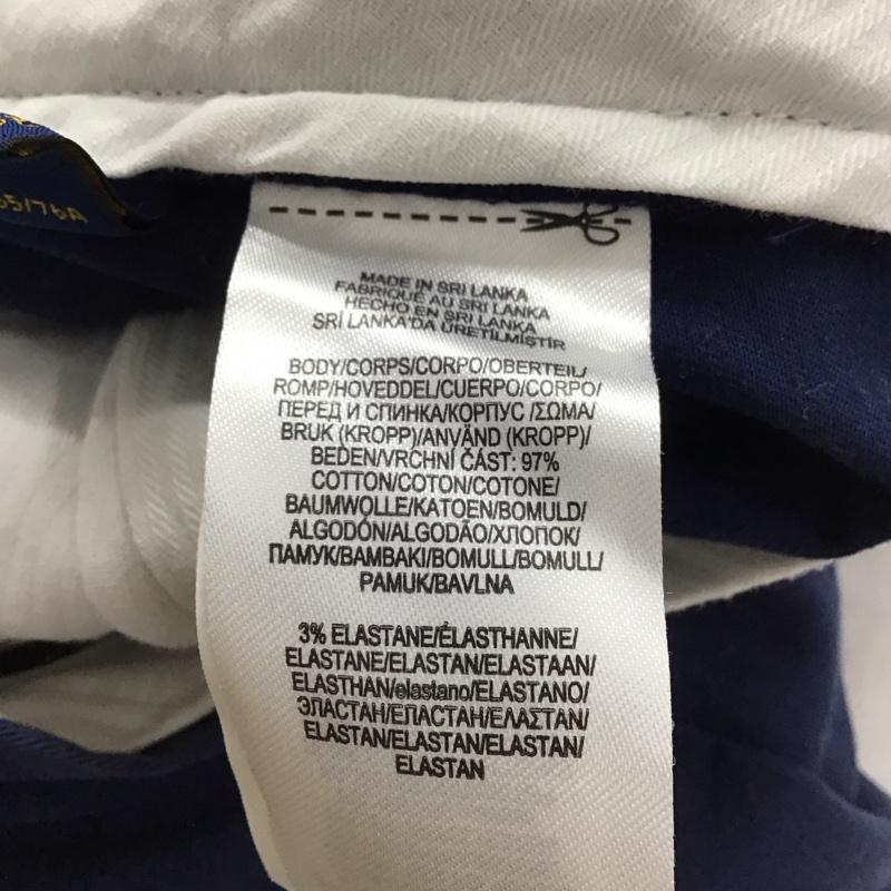 ポロラルフローレン POLO RALPH LAUREN パンツ チノパン チノパン スリムパンツ カジュアルパンツ 30インチ ロゴ、文字 紺 / ネイビー /  メンズ USED 古着 中古 10151358