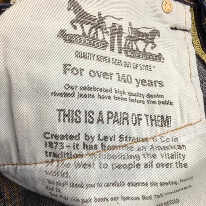 リーバイストラウスアンドコー Levi Strauss & co. パンツ デニム、ジーンズ デニムパンツ スリムパンツ カジュアルパンツ 30インチ 無地 インディゴ / インディゴ /  メンズ USED 古着 中古 10151360