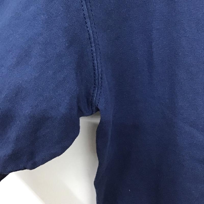 リー Lee Tシャツ 半袖 半袖カットソー プリントTシャツ クルーネックカットソー ロゴ、文字 紺 / ネイビー /  メンズ USED 古着 中古 10151364