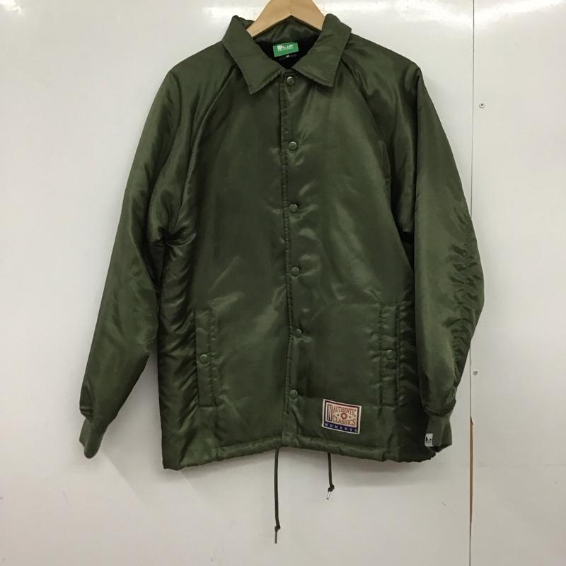 古着 USED ジャケット、上着 ジャンパー、ブルゾン ナイロンジャケット カジュアルジャケット アウター M 無地 カーキ / カーキ /  メンズ USED 古着 中古 10151373