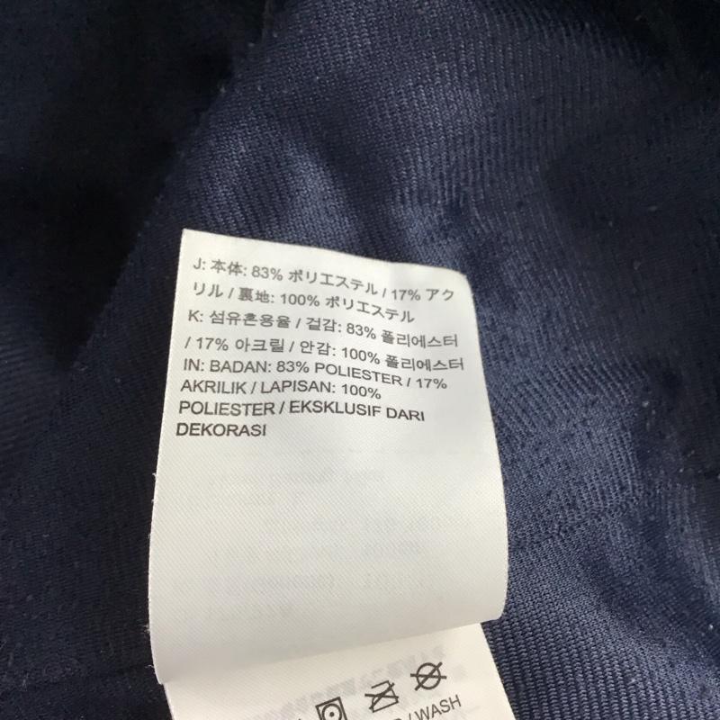 ナイキ NIKE ジャケット、上着 ジャンパー、ブルゾン 862746-451 FULLZIPEVERETTHOODIE ジップアップフリースジャケット L ロゴ、文字 紺 / ネイビー /  メンズ USED 古着 中古 10151374