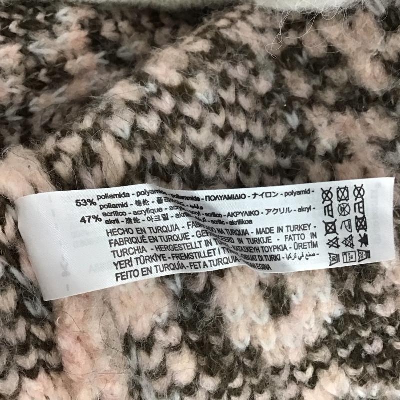 ザラ ZARA ニット、セーター 長袖 長袖ニットカットソー クルーネック セーター M 総柄 マルチカラー / マルチカラー / multicolor レディース USED 古着 中古 10151376