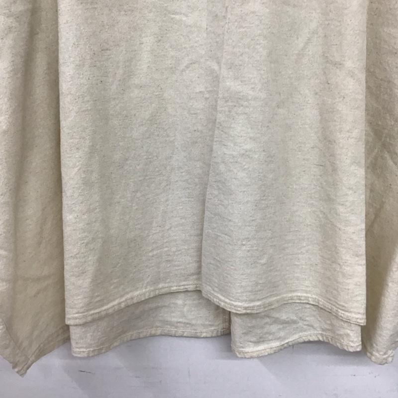 サマンサモスモス Samansa Mos2 カットソー 半袖 半袖カットソー 無地Tシャツ ワイドネックカットソー FREE 無地 オフホワイト / オフホワイト / レディース USED 古着 中古 10151377