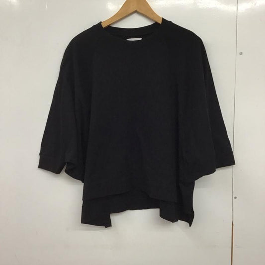 スタディオクリップ studio CLIP カットソー 半袖 半袖カットソー 無地Tシャツ クルーネックカットソー FREE 無地 黒 / ブラック / black レディース USED 古着 中古 10151379
