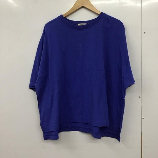 スタディオクリップ studio CLIP Tシャツ 半袖 半袖カットソー プリントTシャツ クルーネックカットソー FREE 無地 青 / ブルー / blue レディース USED 古着 中古 10151380