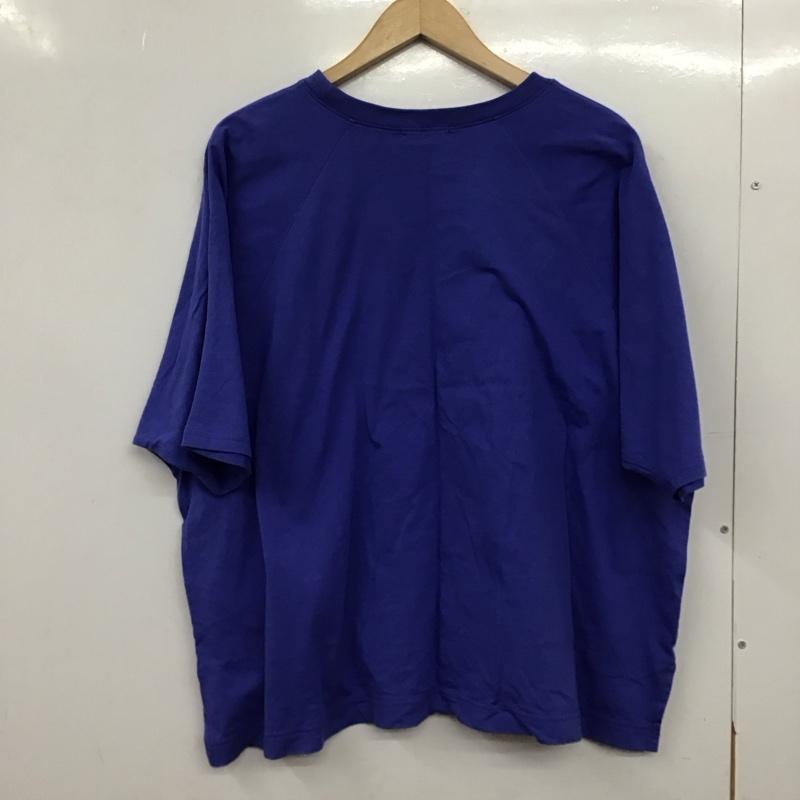 スタディオクリップ studio CLIP Tシャツ 半袖 半袖カットソー プリントTシャツ クルーネックカットソー FREE 無地 青 / ブルー / blue レディース USED 古着 中古 10151380