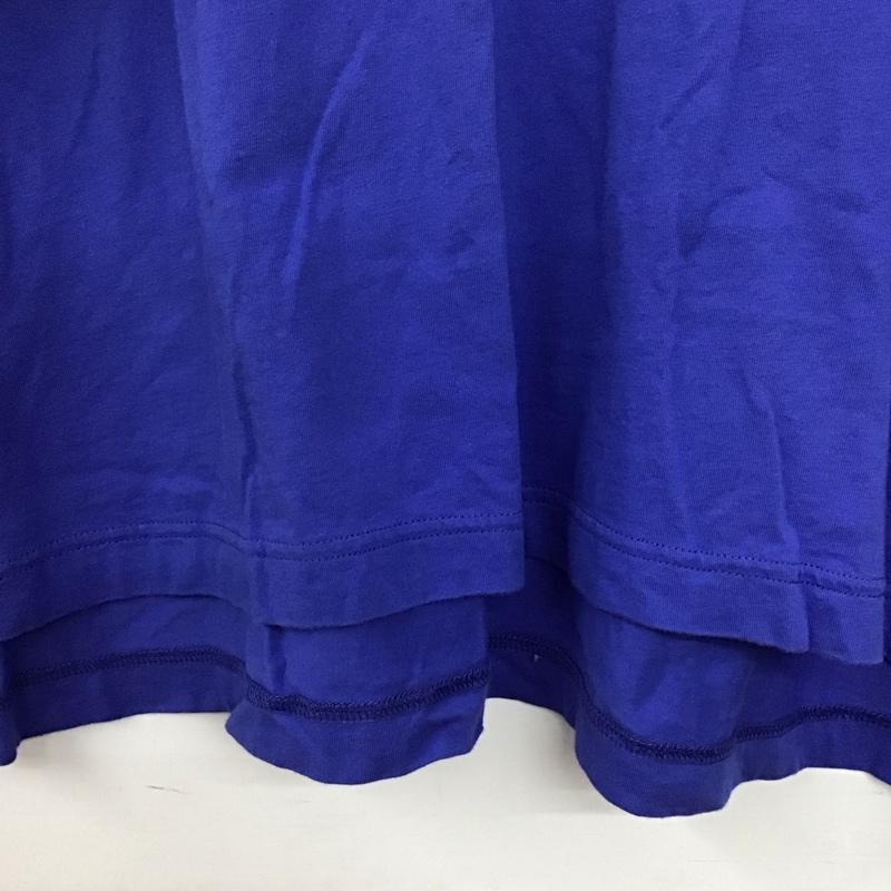 スタディオクリップ studio CLIP Tシャツ 半袖 半袖カットソー プリントTシャツ クルーネックカットソー FREE 無地 青 / ブルー / blue レディース USED 古着 中古 10151380