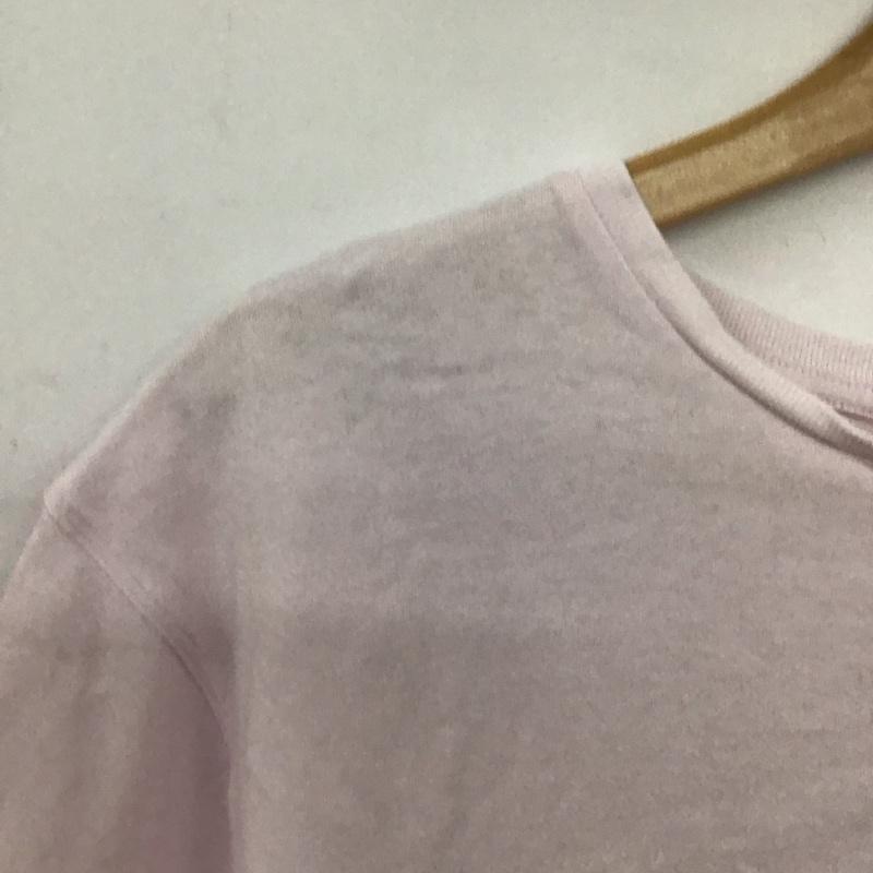 スタディオクリップ studio CLIP Tシャツ 半袖 半袖カットソー 無地Tシャツ クルーネックカットソー FREE 無地 桃 / ピンク / pink レディース USED 古着 中古 10151381