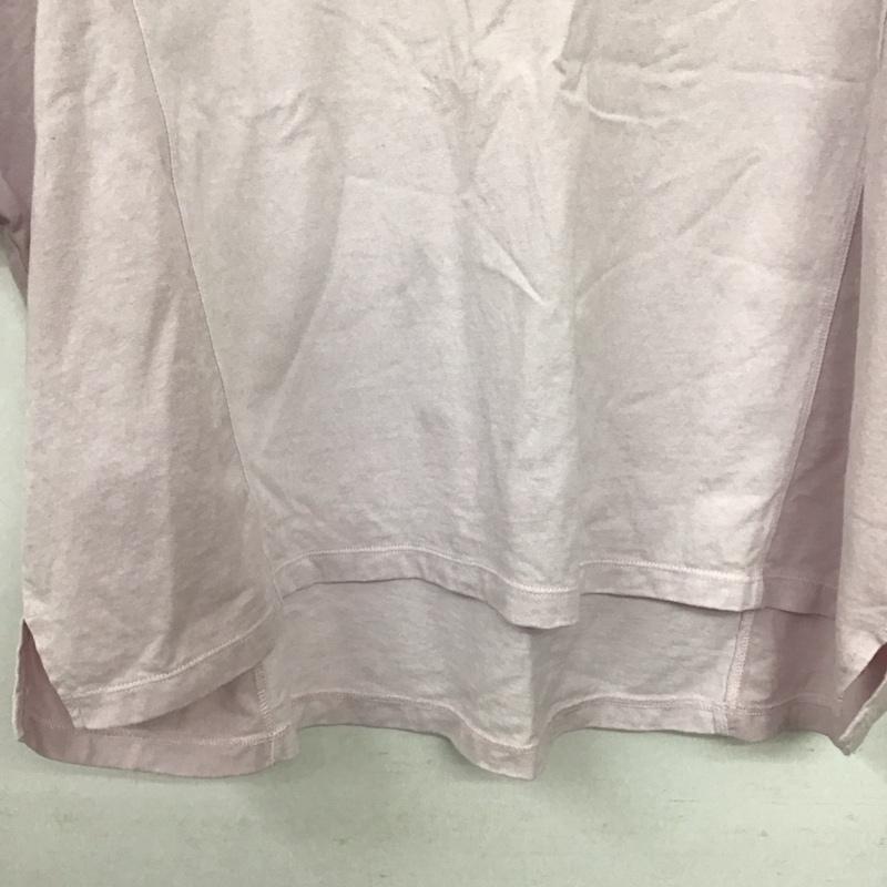 スタディオクリップ studio CLIP Tシャツ 半袖 半袖カットソー 無地Tシャツ クルーネックカットソー FREE 無地 桃 / ピンク / pink レディース USED 古着 中古 10151381