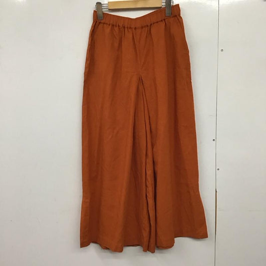 ニコアンド niko and... パンツ ワークパンツ、ペインターパンツ ワークパンツ ワイドパンツ カジュアルパンツ M 無地 茶 / ブラウン / brown レディース USED 古着 中古 10151390