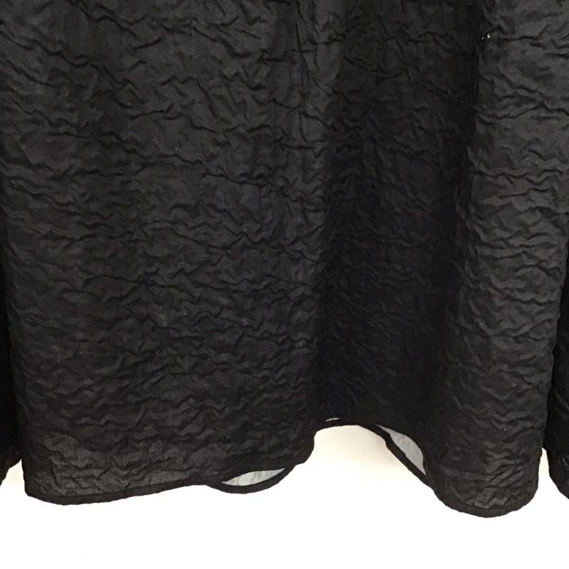 ミラオーウェン Mila Owen スカート ロングスカート ロングスカート フレアスカート カジュアルスカート 0 無地 黒 / ブラック / black レディース USED 古着 中古 10151392