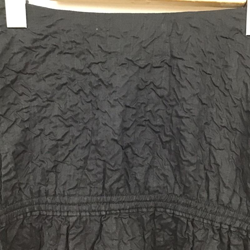 ミラオーウェン Mila Owen スカート ロングスカート ロングスカート フレアスカート カジュアルスカート 0 無地 黒 / ブラック / black レディース USED 古着 中古 10151392