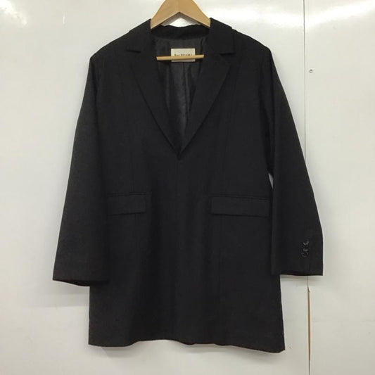 レイビームス Ray BEAMS ワンピース ロングスカート 61-26-0939-370 ジャケットディテールミニ ワンピース 0 無地 黒 / ブラック / black レディース USED 古着 中古 10151398