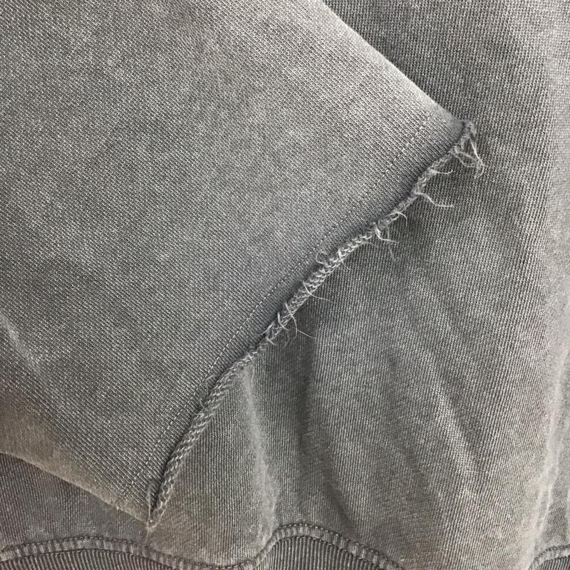 ザラ ZARA トレーナー 半袖 半袖スウェットカットソー クルーネックカットソー S 無地 チャコールグレー / チャコールグレー / レディース USED 古着 中古 10151400