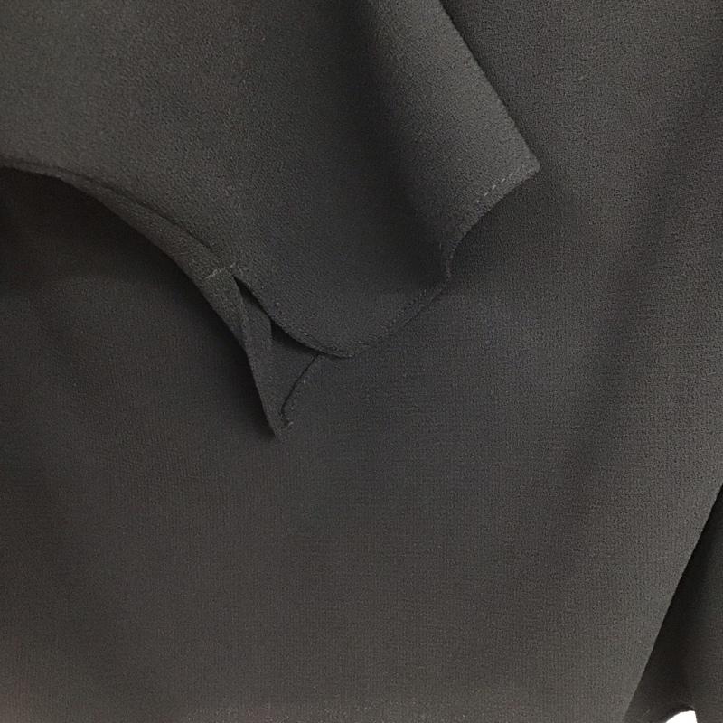 ザラ ZARA カットソー 長袖 長袖カットソー 無地カットソー プルオーバーシャツ M 無地 黒 / ブラック / black レディース USED 古着 中古 10151412