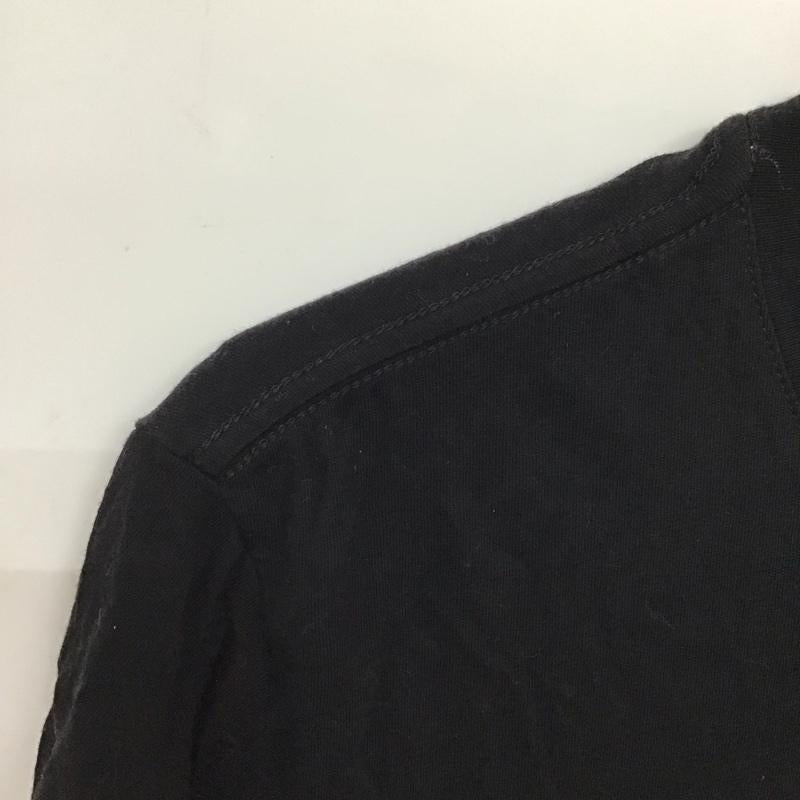 マイケルコース MICHAEL KORS Tシャツ 半袖 半袖カットソー プリントTシャツ クルーネックカットソー M 無地 黒 / ブラック / black レディース USED 古着 中古 10151414