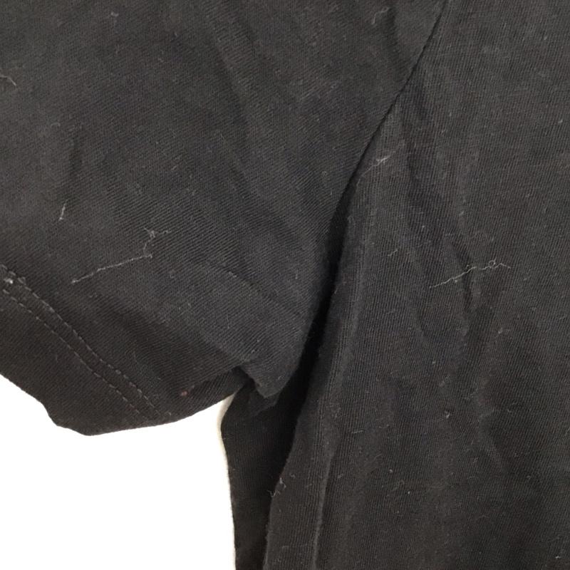 マイケルコース MICHAEL KORS Tシャツ 半袖 半袖カットソー プリントTシャツ クルーネックカットソー M 無地 黒 / ブラック / black レディース USED 古着 中古 10151414