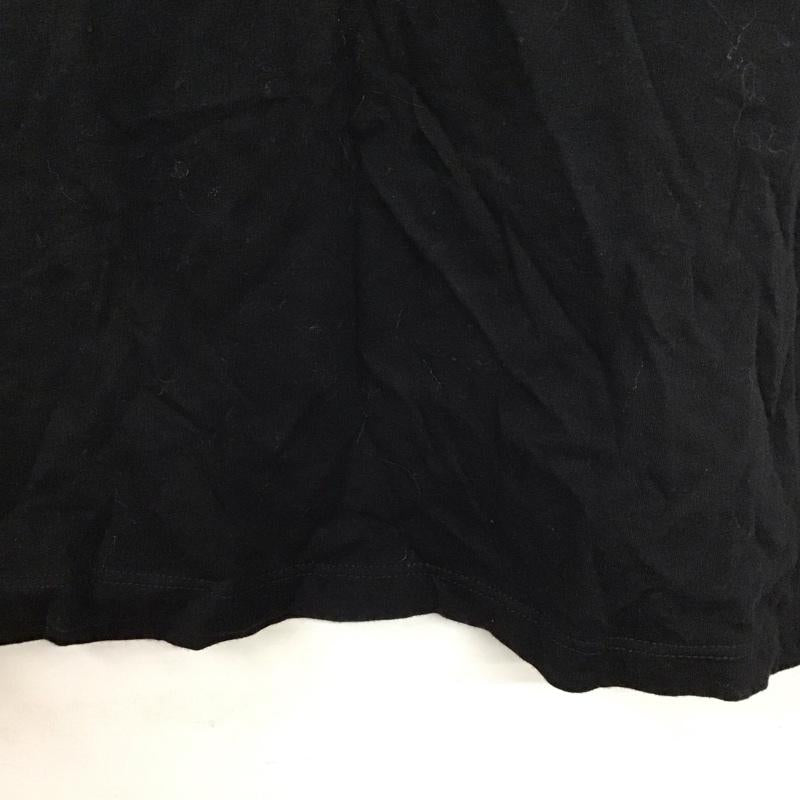 マイケルコース MICHAEL KORS Tシャツ 半袖 半袖カットソー プリントTシャツ クルーネックカットソー M 無地 黒 / ブラック / black レディース USED 古着 中古 10151414