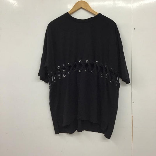 ジェイダ GYDA Tシャツ 半袖 半袖カットソー 無地Tシャツ クルーネックカットソー FREE 無地 黒 / ブラック / black レディース USED 古着 中古 10151429