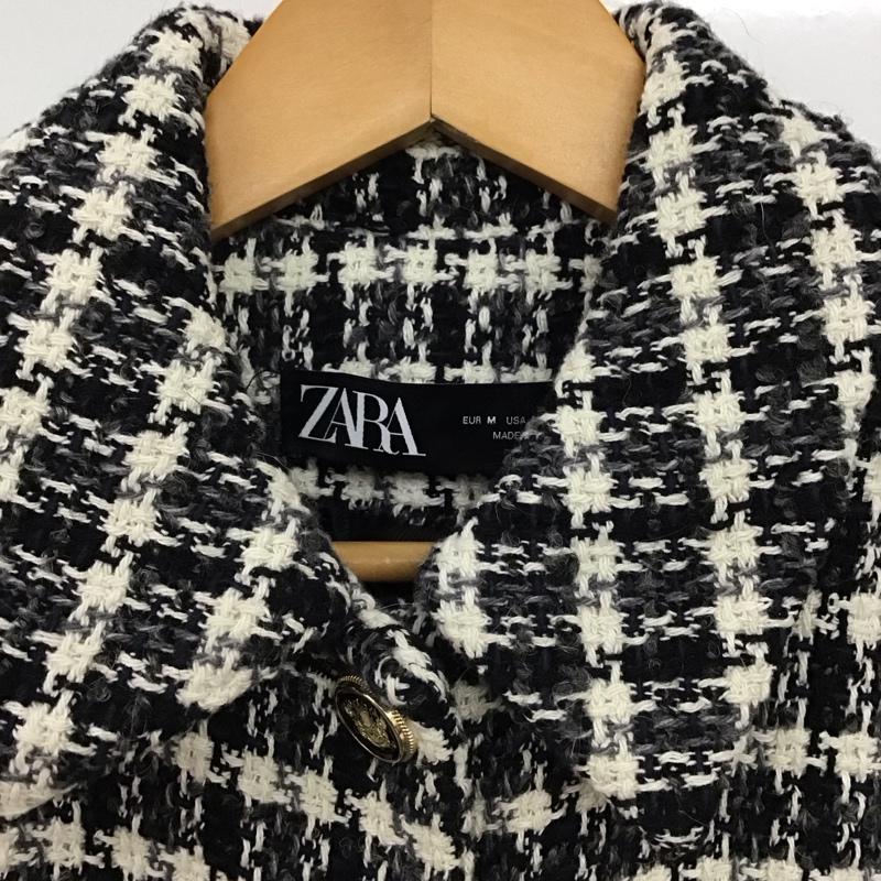 ザラ ZARA ジャケット、上着 ジャケット、ブレザー カジュアルジャケット アウター カラージャケット M チェック マルチカラー / マルチカラー / multicolor レディース USED 古着 中古 10151434