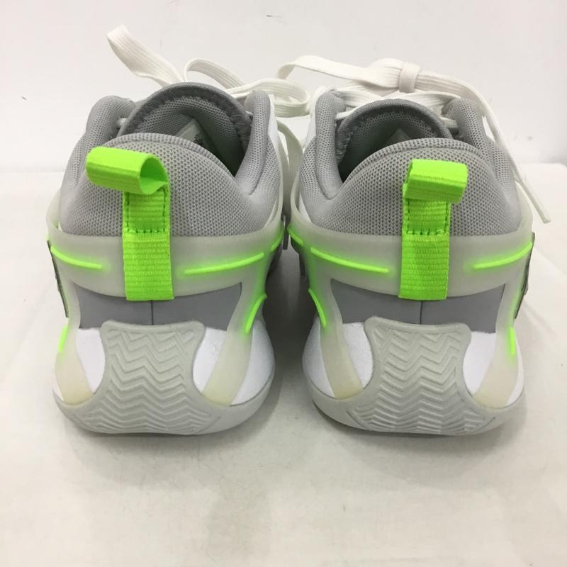 ナイキ NIKE スニーカー スニーカー FZ2473-103 バスケットシューズ JORDAN HEIR 24.5cm 24.5cm ワンポイント 白 / ホワイト / white X 灰 / グレー / gray X 薄緑 / ライトグリーン / レディース USED 古着 中古 10151437