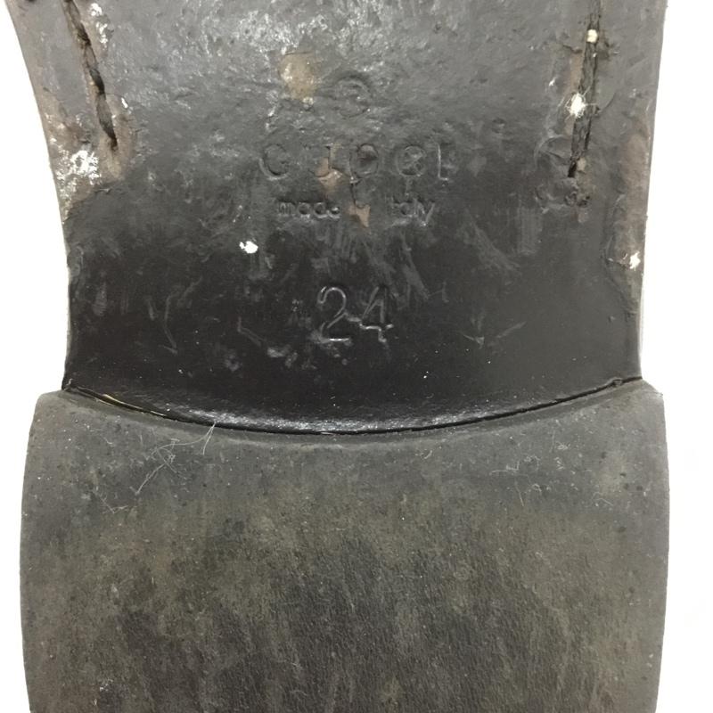 グッチ GUCCI シューズ シューズ ベビー356069 チルドレンズ 24 無地 茶 / ブラウン / brown ガールズ USED 古着 中古 10151439