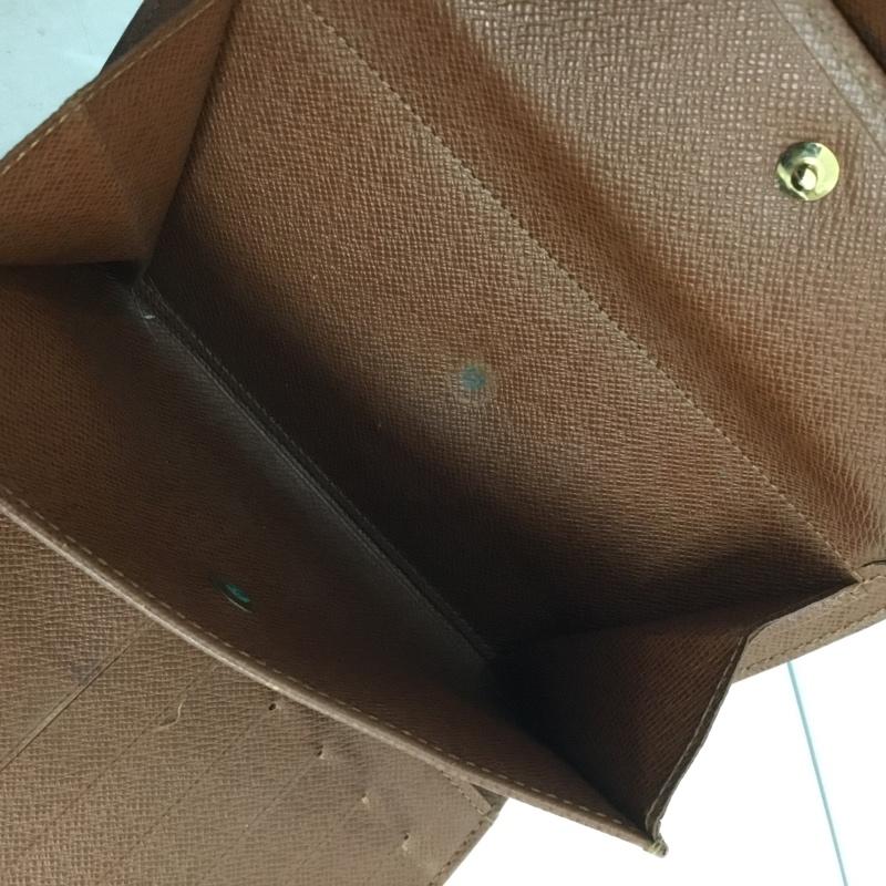 ルイヴィトン LOUIS VUITTON 財布 長財布 SP0040 ポルトトレゾール エテュイパピエ モノグラム 総柄 茶 / ブラウン / brown レディース USED 古着 中古 10151441
