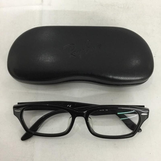 レイバン Ray-Ban めがね・サングラス めがね RB5344D OPTICS ロゴ、文字 黒 / ブラック / black メンズ USED 古着 中古 10151443