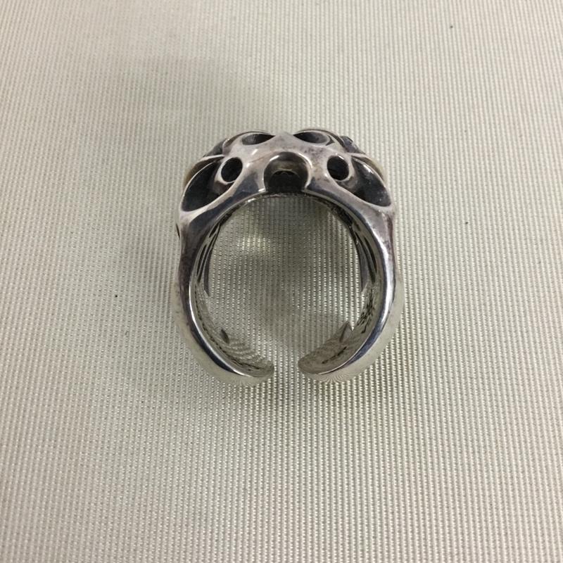 テンダーロイン TENDERLOIN アクセサリー 指輪 ボルネオスカルリング 19号 箱有 無地 銀 / シルバー / silver color メンズ USED 古着 中古 10151445