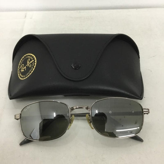 レイバン Ray-Ban めがね・サングラス サングラス B&L 2320 ミラーレンズ ケース付き ロゴ、文字 銀 / シルバー / silver color メンズ USED 古着 中古 10151446