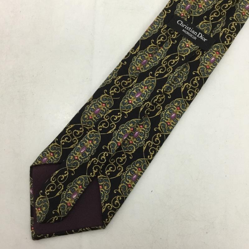 クリスチャンディオール Christian Dior ネクタイ ネクタイ シルク 総柄 マルチカラー / マルチカラー / multicolor メンズ USED 古着 中古 10151447
