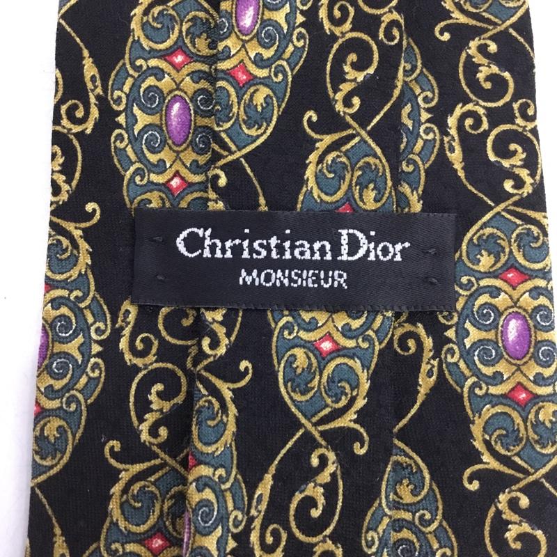 クリスチャンディオール Christian Dior ネクタイ ネクタイ シルク 総柄 マルチカラー / マルチカラー / multicolor メンズ USED 古着 中古 10151447