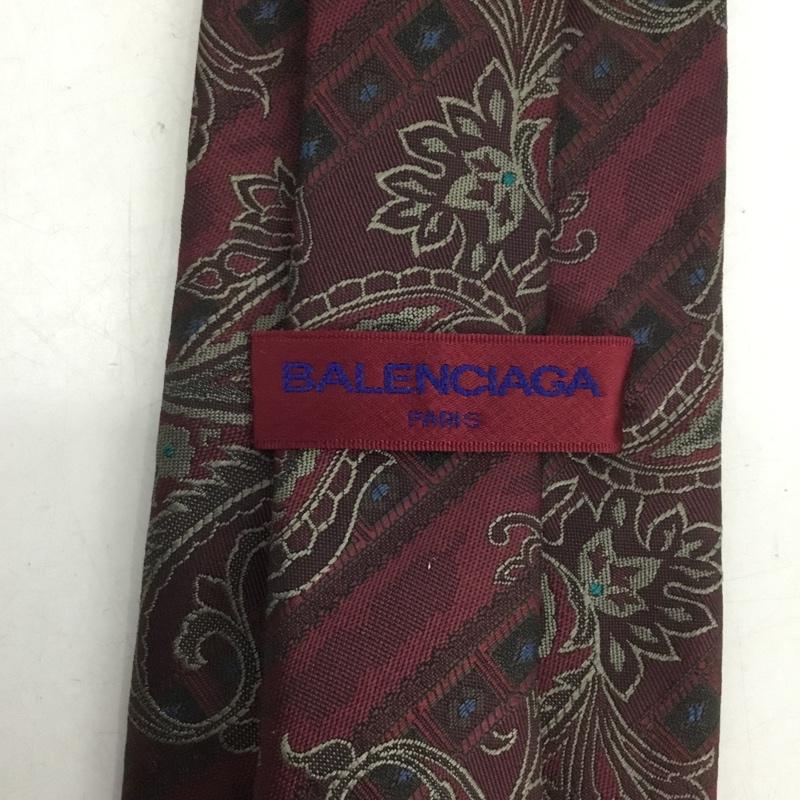 バレンシアガ BALENCIAGA ネクタイ ネクタイ シルク 総柄 マルチカラー / マルチカラー / multicolor メンズ USED 古着 中古 10151448