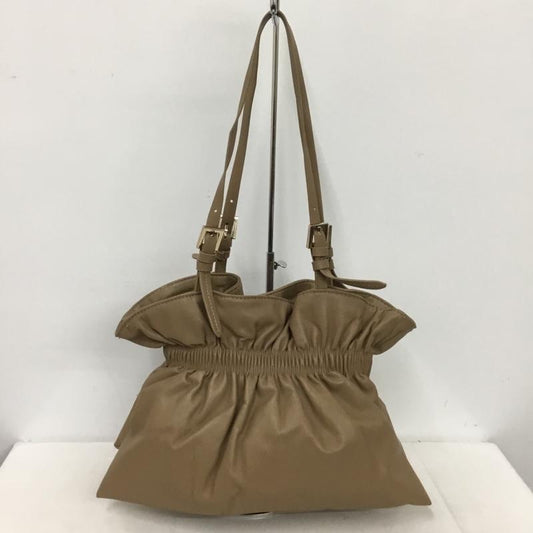 ザラ ZARA ハンドバッグ ハンドバッグ ギャザー 無地 ベージュ / ベージュ / beige レディース USED 古着 中古 10151451