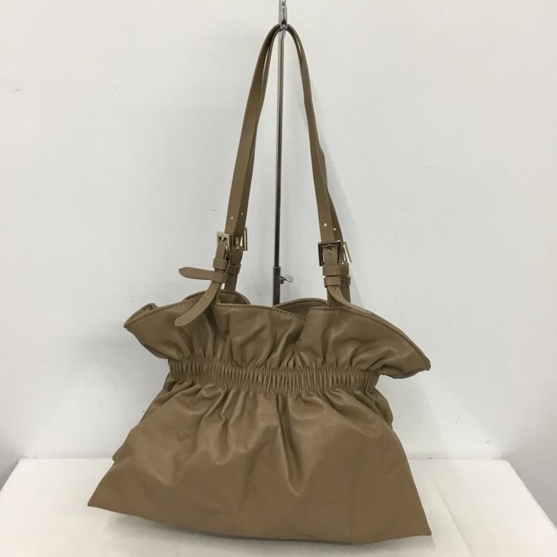 ザラ ZARA ハンドバッグ ハンドバッグ ギャザー 無地 ベージュ / ベージュ / beige レディース USED 古着 中古 10151451