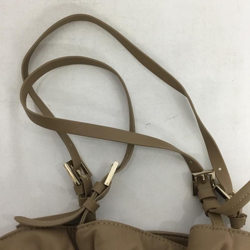ザラ ZARA ハンドバッグ ハンドバッグ ギャザー 無地 ベージュ / ベージュ / beige レディース USED 古着 中古 10151451