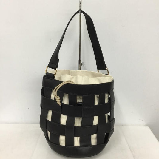プラステ PLST ハンドバッグ ハンドバッグ ビッグメッシュバケットバッグ 無地 黒 / ブラック / black レディース USED 古着 中古 10151452