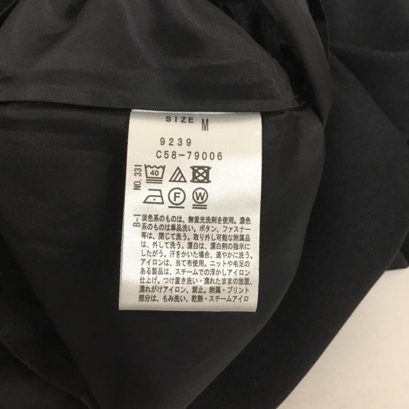 インデックス index スカート ひざ丈スカート C58-79006 プリーツ M 無地 紺 / ネイビー / navy レディース USED 古着 中古 10151457